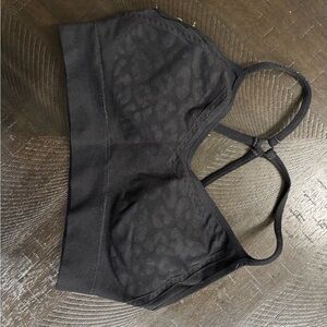 Forever 21 Black Leopard Print Bralette